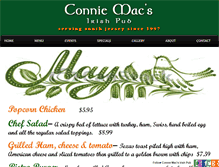 Tablet Screenshot of conniemacs.com